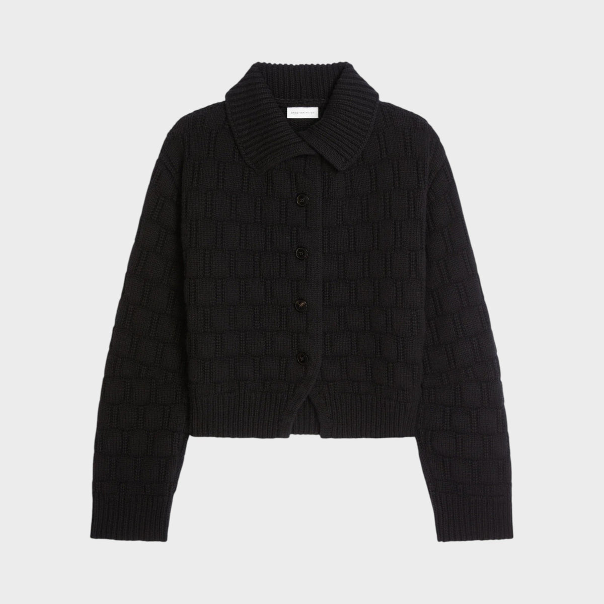 Dries Van Noten Terino Wool Mix Cardigan