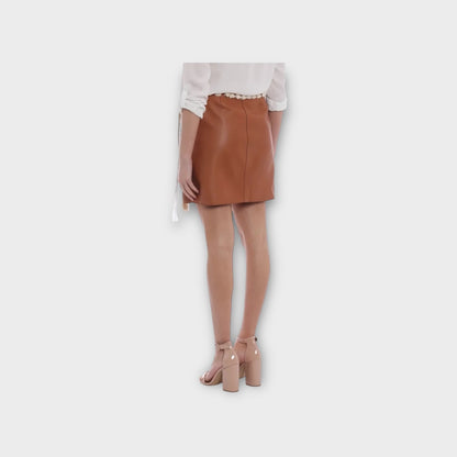 Loewe Nappa Leather Rope Belt Skirt