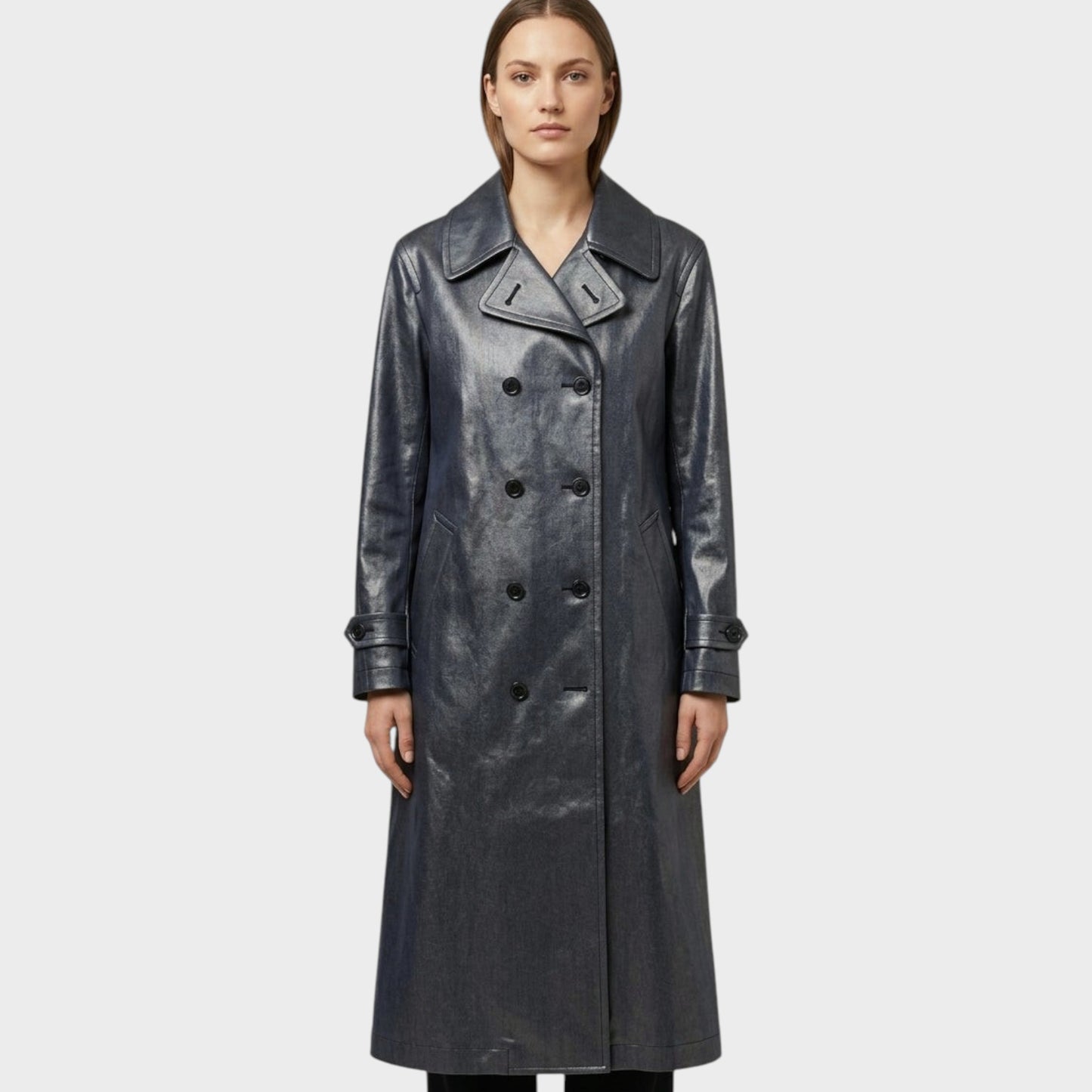 Comme des Garcons Metallic Laminate Coat