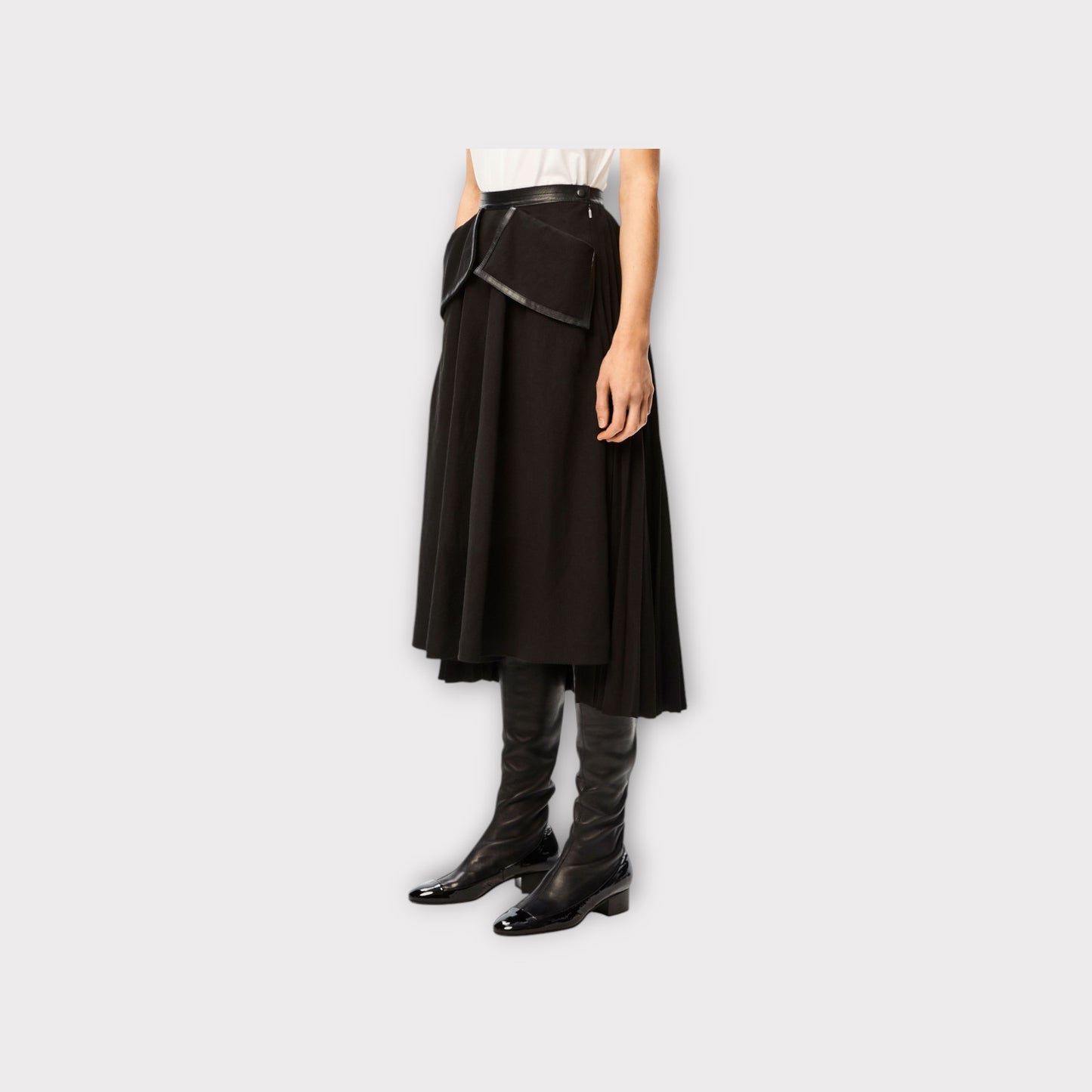 Loewe Flared Midi Skirt