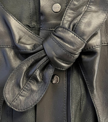 Loewe Leather Shirt Dress