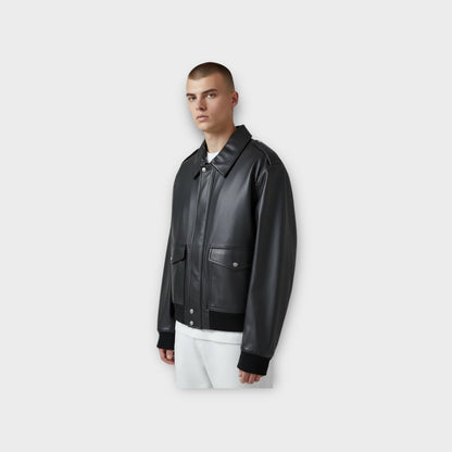 Loewe Aviator Leather Jacket