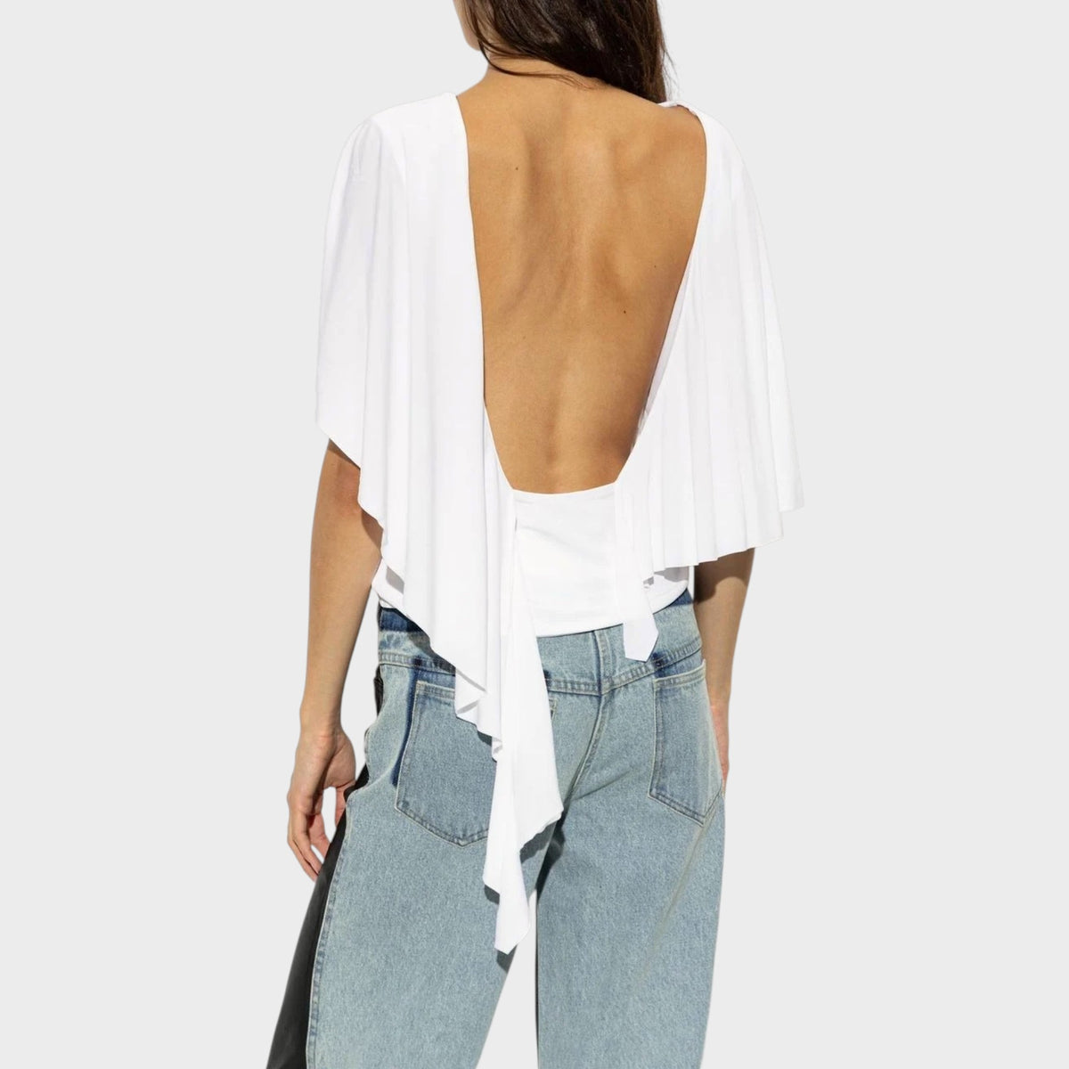 Christopher Esber Jersey Draped T-Shirt
