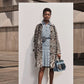 Bottega Veneta Dotted Print Georgette Dress