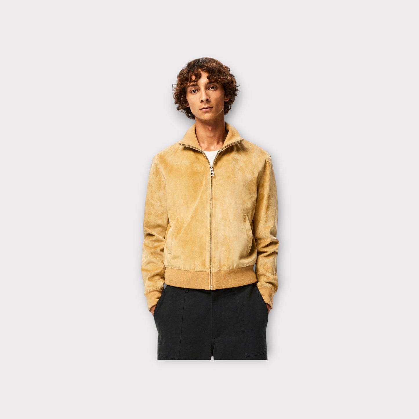 Loewe Suede Leather Jacket