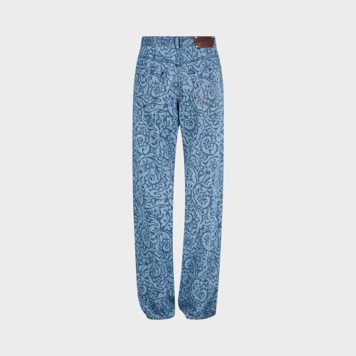 Dries Van Noten Peyton Lasered Denim Jeans
