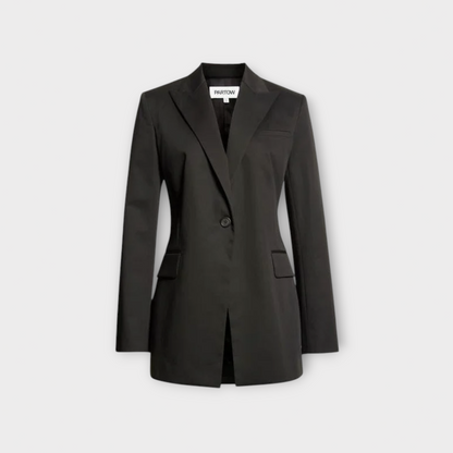 Partow Bow Silk Blazer