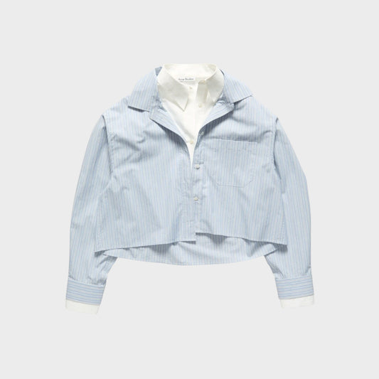Acne Studios Soublera Layered Stripe Shirt