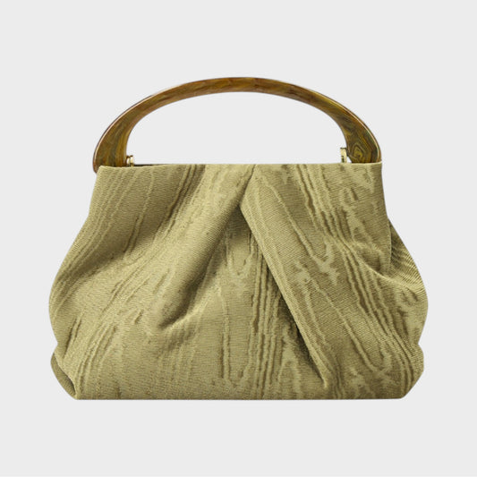 Dries Van Noten Crisp Resin Mohire Effect Bag