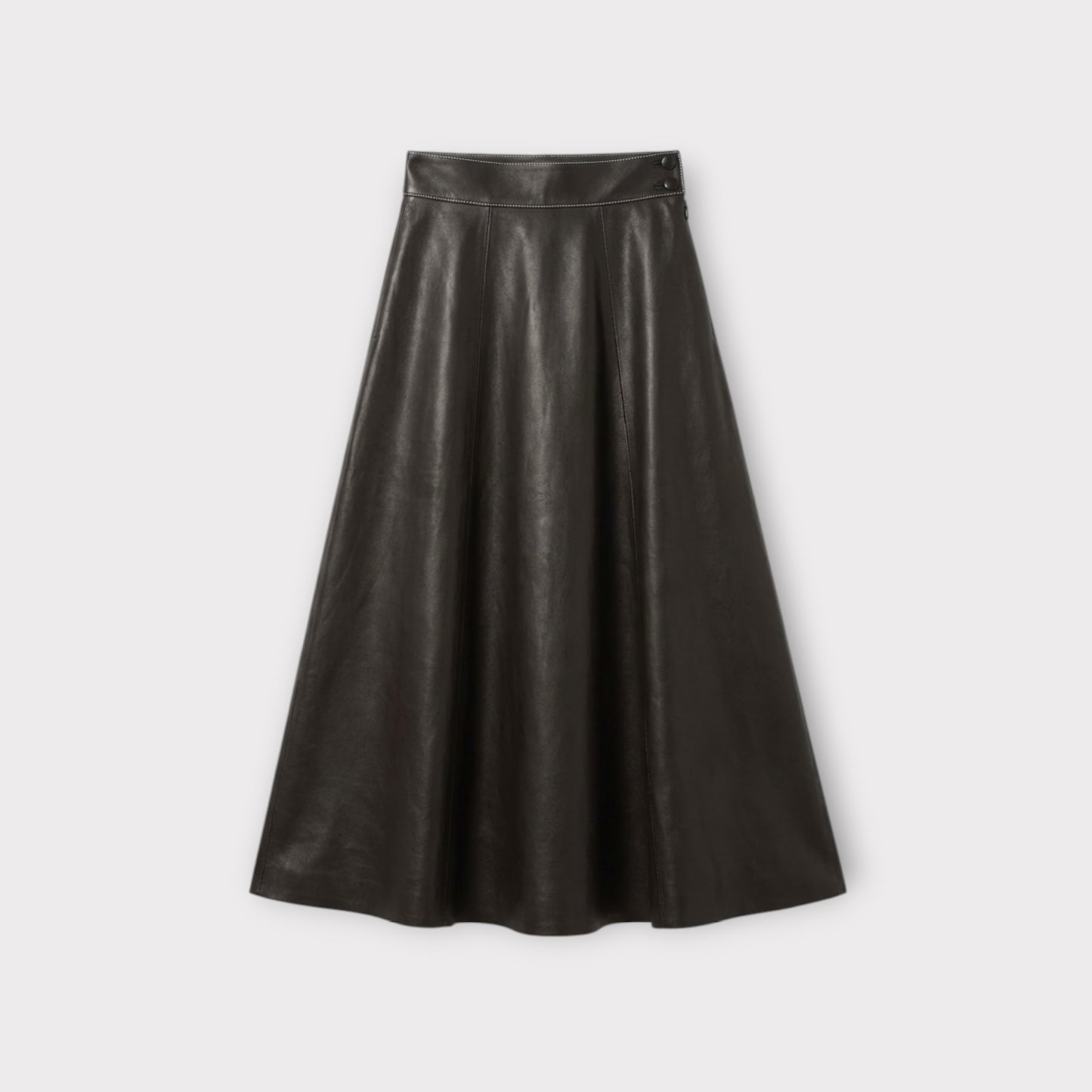 Loewe Skater Nappa Leather Skirt