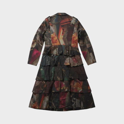 Comme des Garcons Homme Plus Satin Graphic Coat