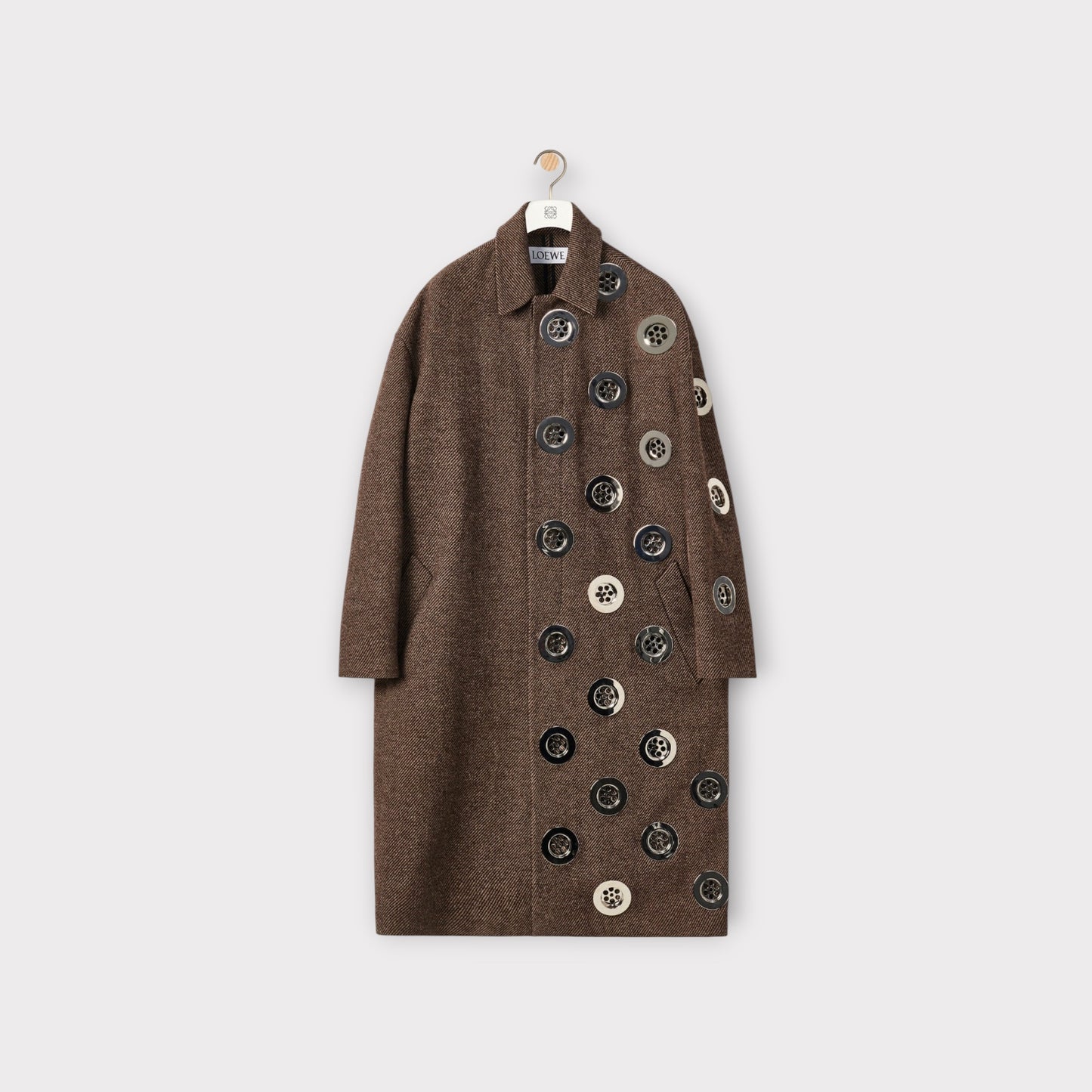 Loewe Wool Single Breast Coat
