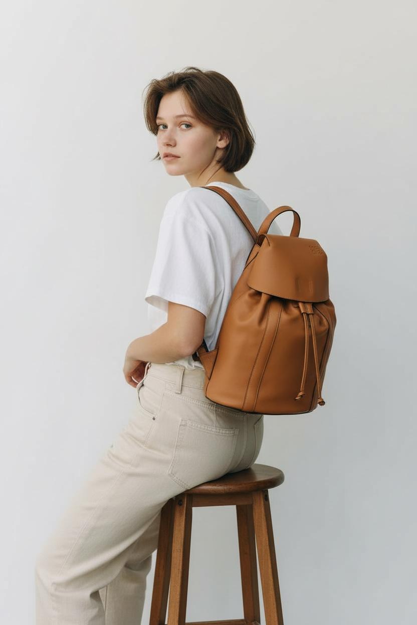 Loewe Leather Rucksack