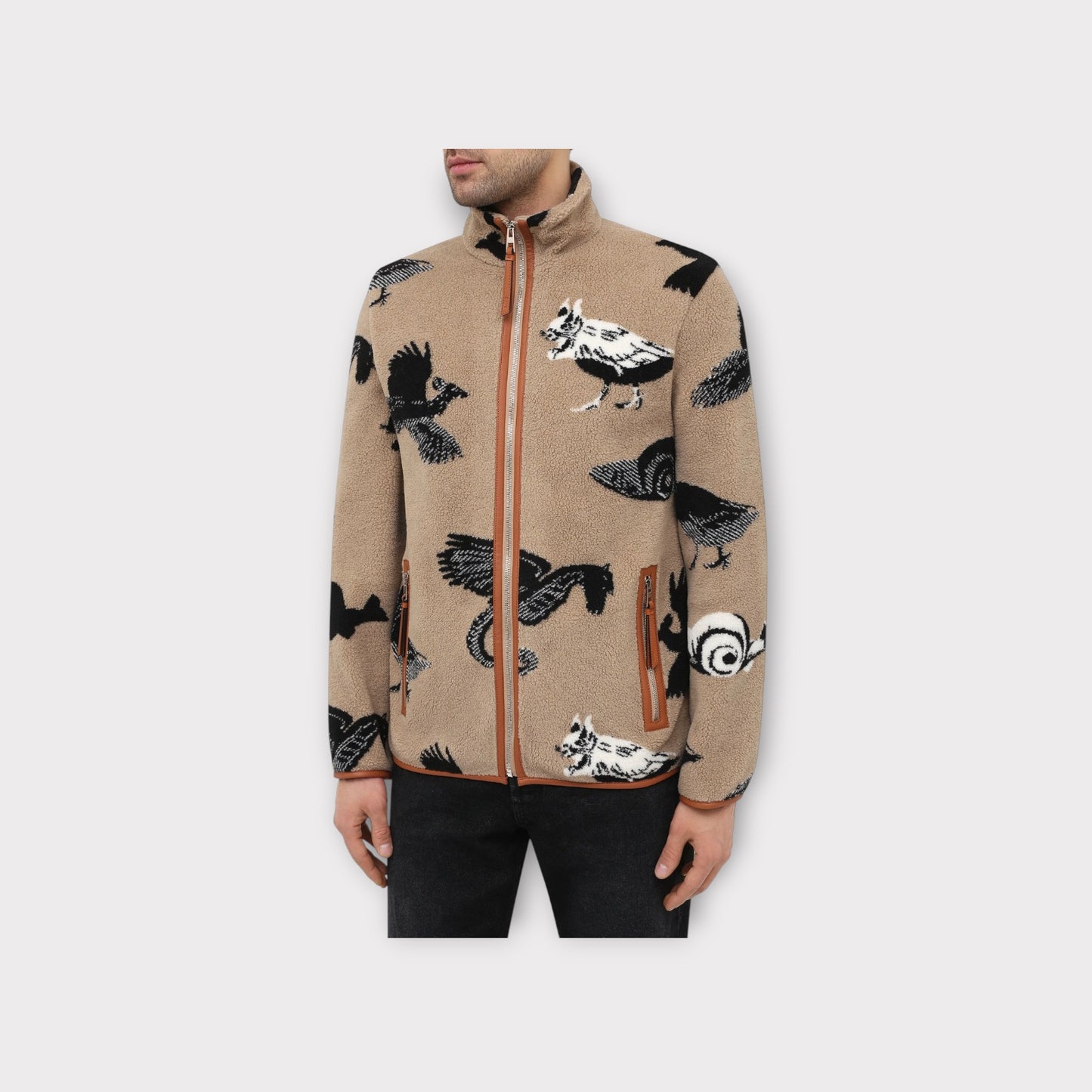 Loewe Jacquard Fleece Jacket