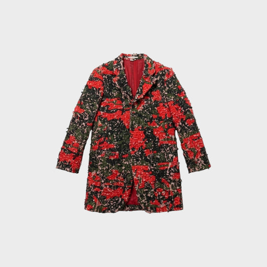 Comme des Garcons Homme Plus Tulle Embroidery Jacket