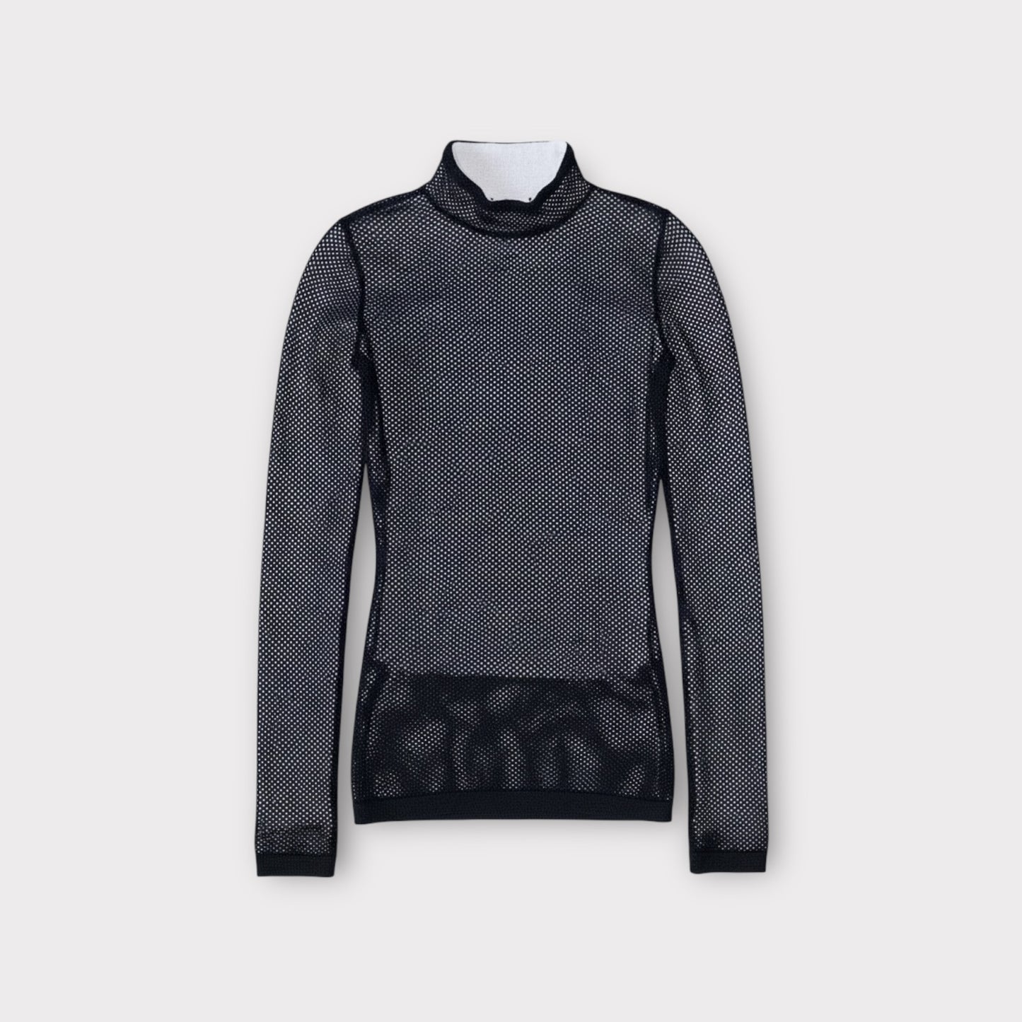 Loewe Double Mesh Turtleneck Top