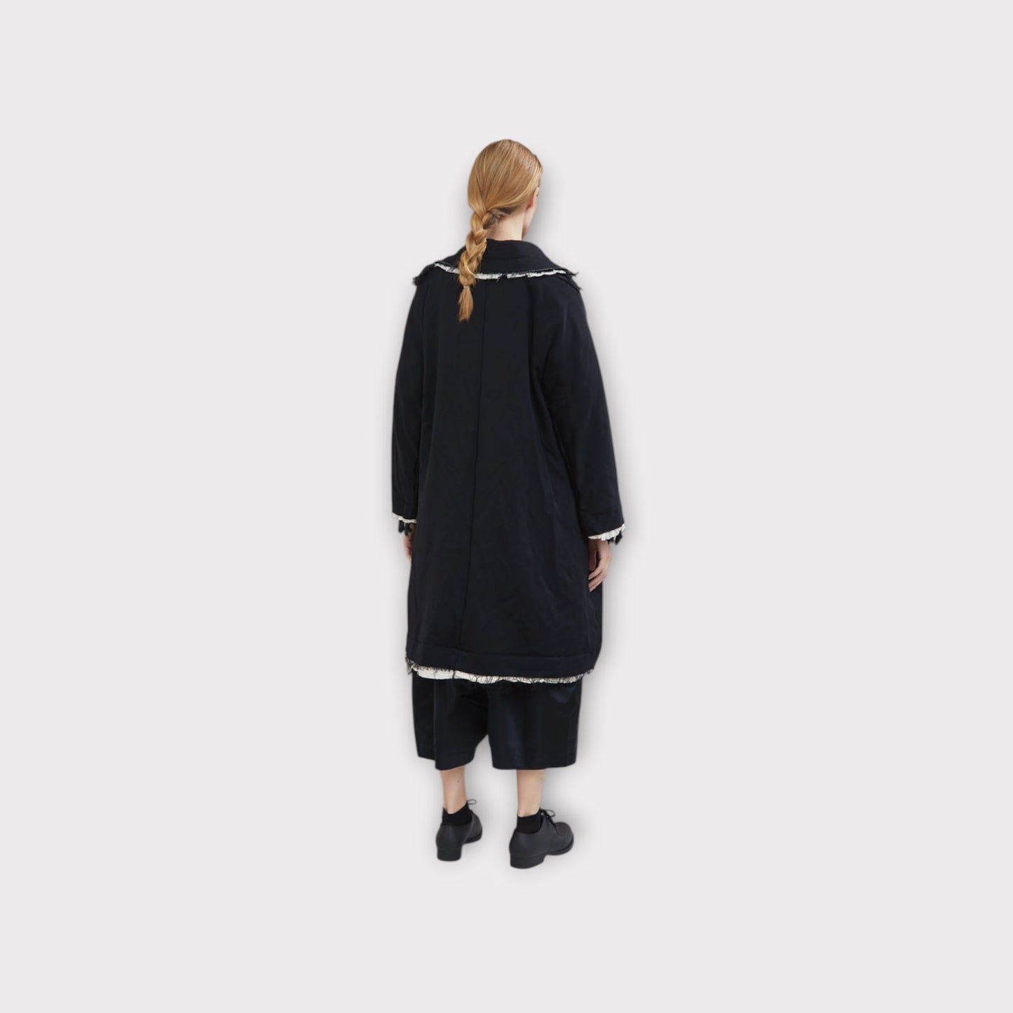 Comme des Garcons Satin Multi Layers Coat