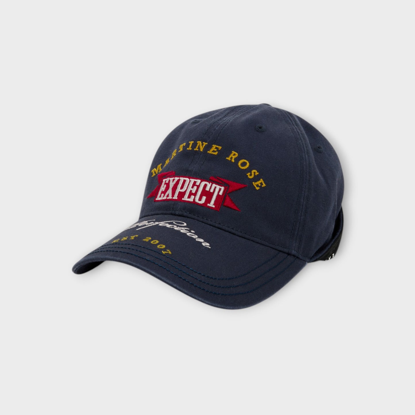 Martine Rose Roll Back Embroidered Cap