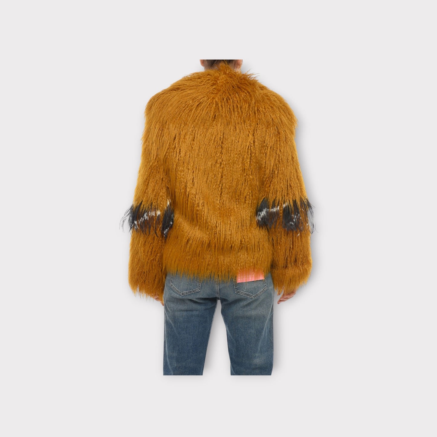 Dries Van Noten Fake Fur Coat