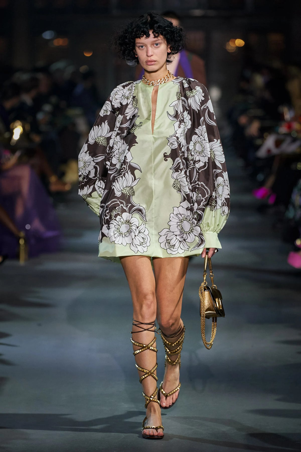 Valentino Silk Taffetas Mini Dress