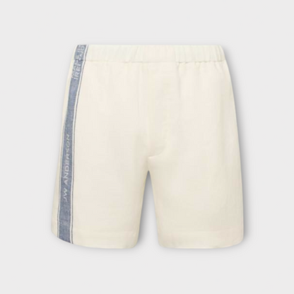 JW Anderson Linen Stripe Shorts