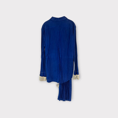 Loewe Suede Crinkle Asymetric Shirt