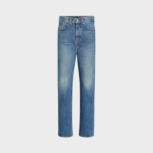 Khaite Bonnie Denim Low-Rise Jeans
