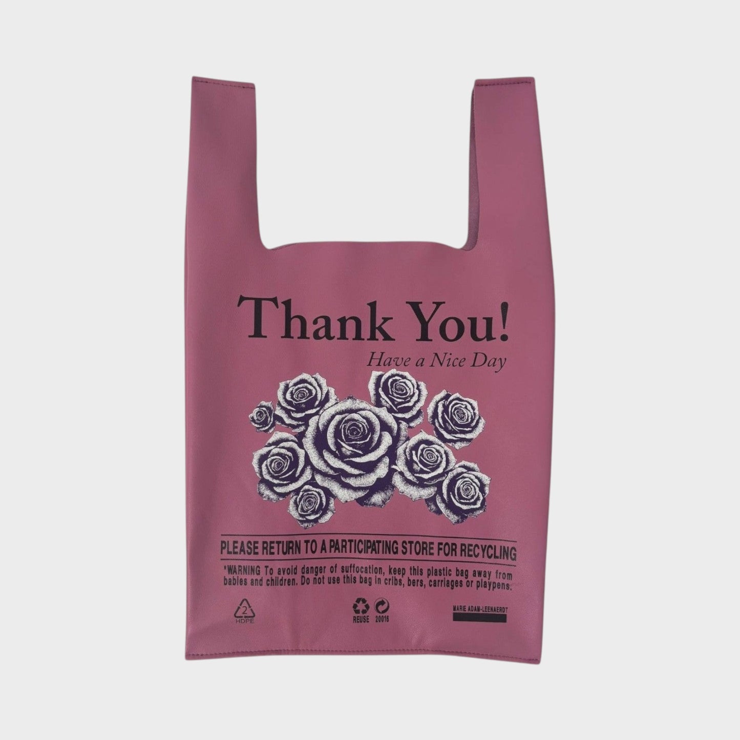 Marie Adam-Leenaerdt Thank You Leather Bag