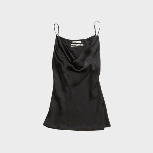 Acne Studios Temi Shiny Satin Tank Top
