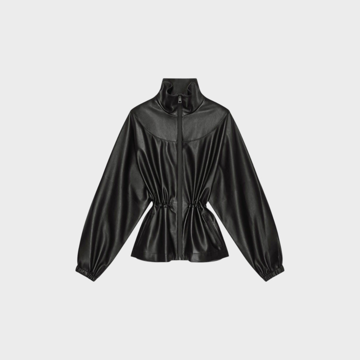 Givenchy Leather Tracksuit Jacket