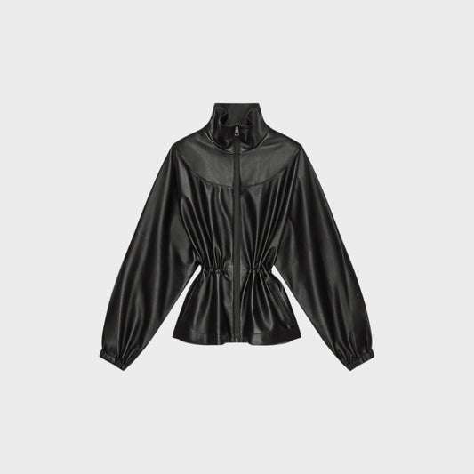 Givenchy Leather Tracksuit Jacket