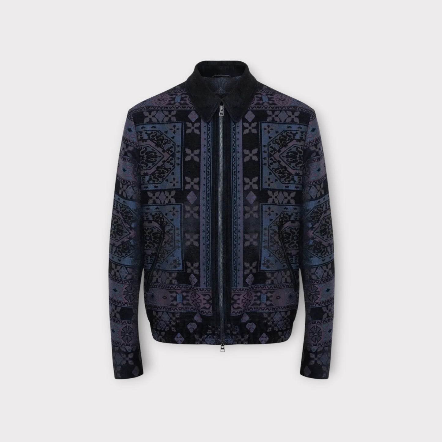 Etro Intarsia Carpet Bomber