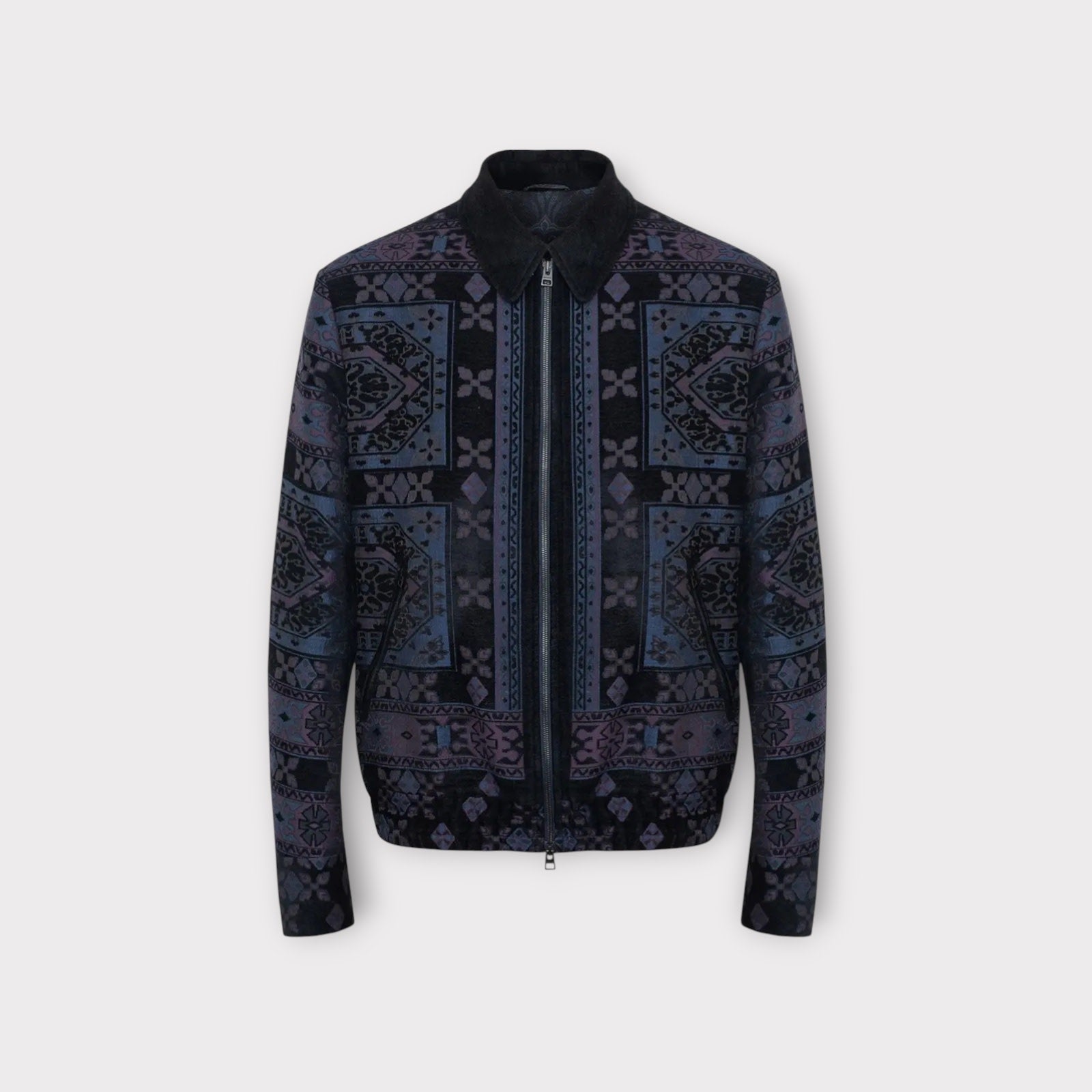 Etro Intarsia Carpet Bomber