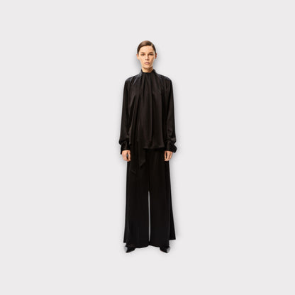 Loewe Lavalliere Satin Blouse