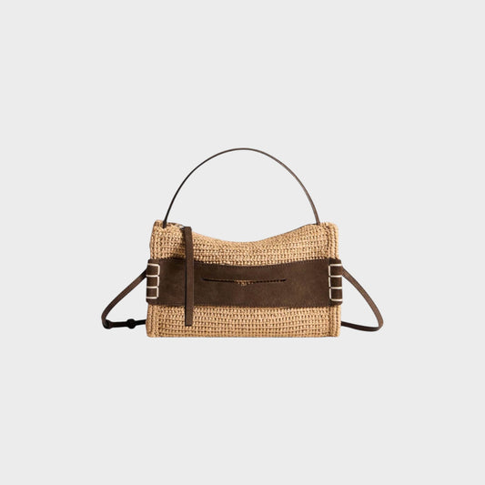 JW Anderson Small Raffia Loafer Bag