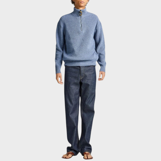JW Anderson Wool & Cotton Half-Zip Jumper