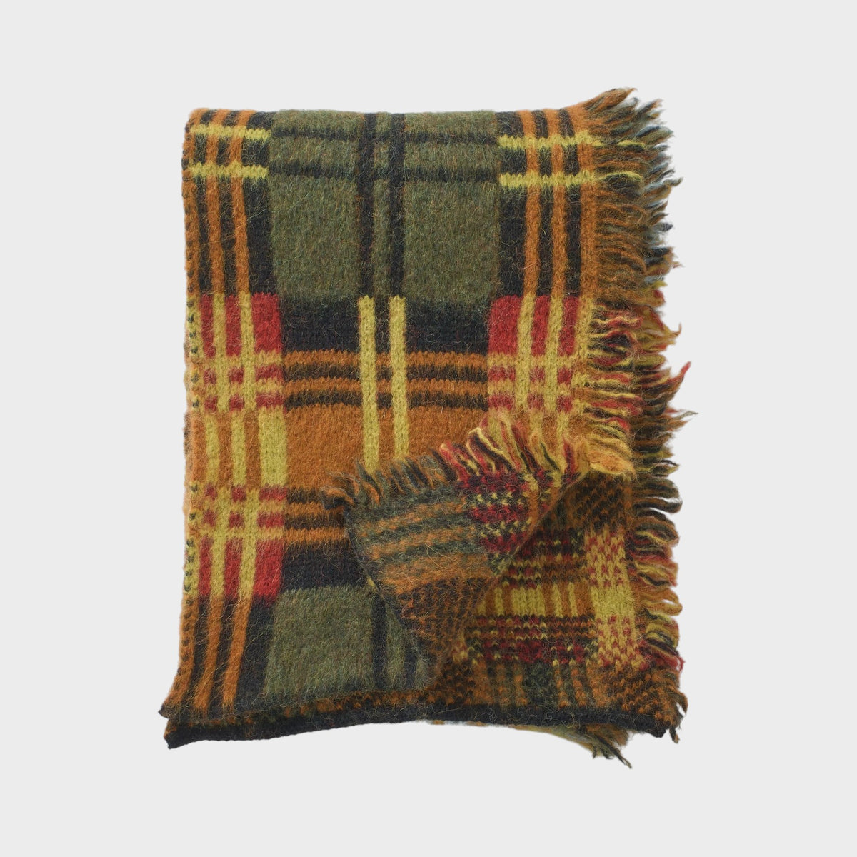 Dries Van Noten Teepee Wool Mix Scarf