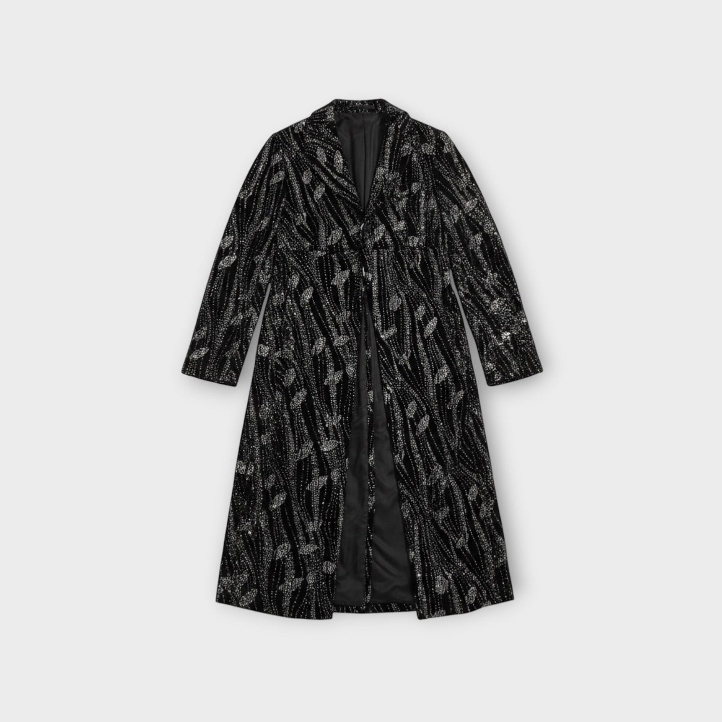 Comme des Garcons Homme Plus Velvet Glitter Coat