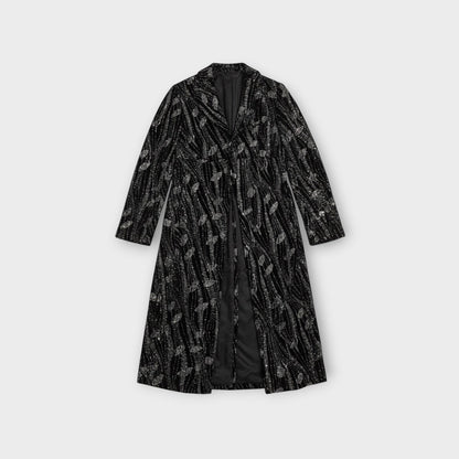 Comme des Garcons Homme Plus Velvet Glitter Coat