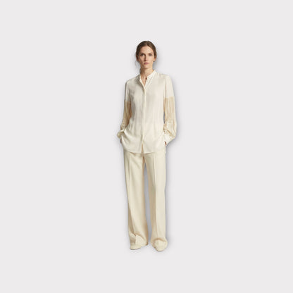 Loewe High Neck Balloon Blouse