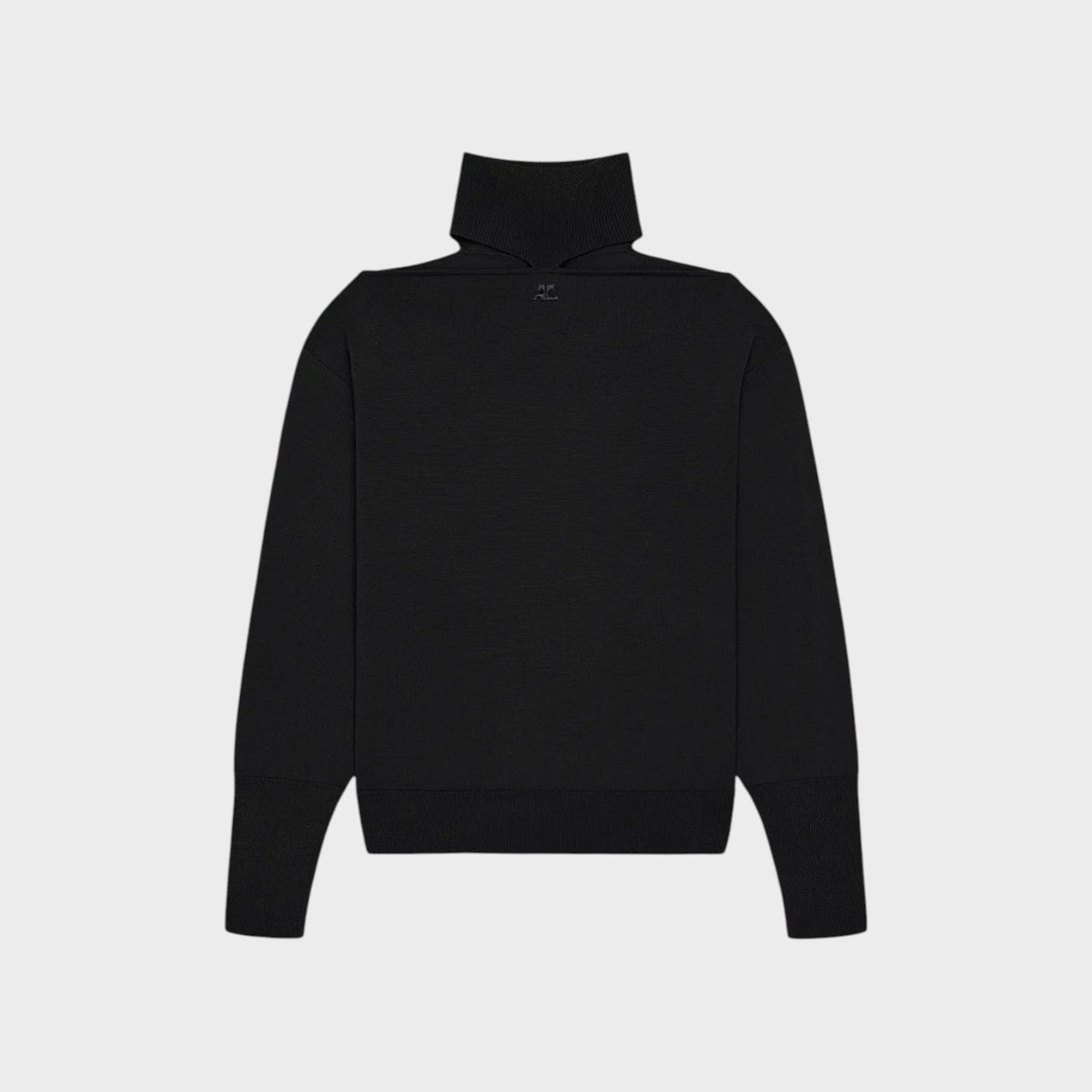 Courrèges Merino Wool Cut Out Sweater