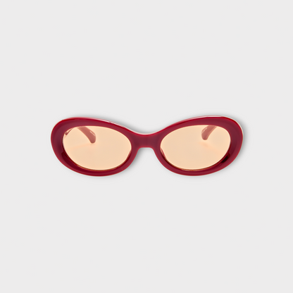 Dries Van Noten Acetate Oval Frame Sunglasses