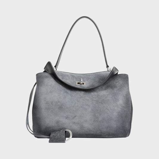Balenciaga Small Suede Rodeo Bag