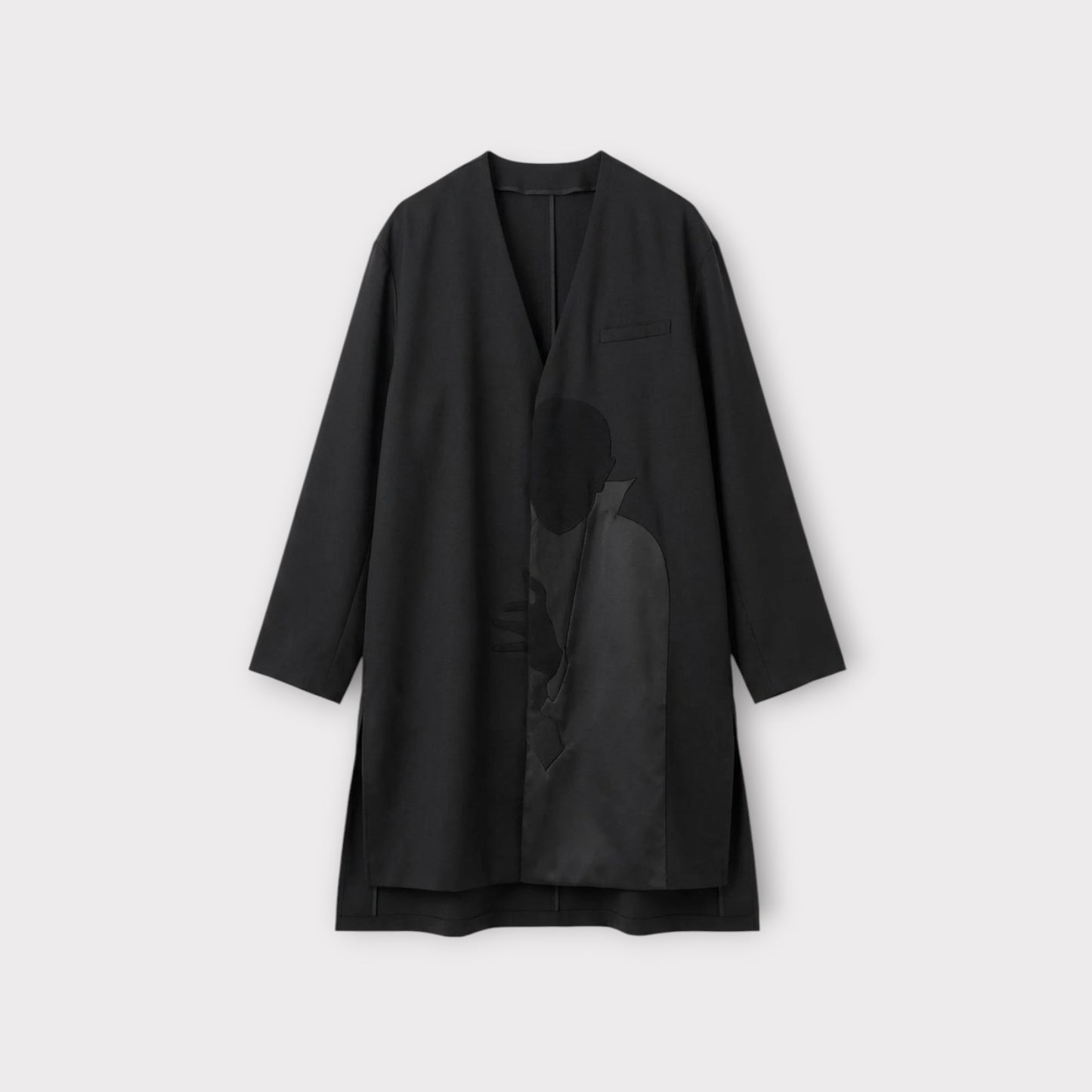 Undercover Wool Asymmetric Coat