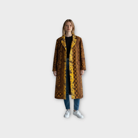 Kwaidan Editions Virgin Wool Blanket Coat