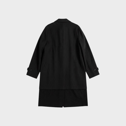 Comme des Garcons Homme Plus Wool Jacquard Coat