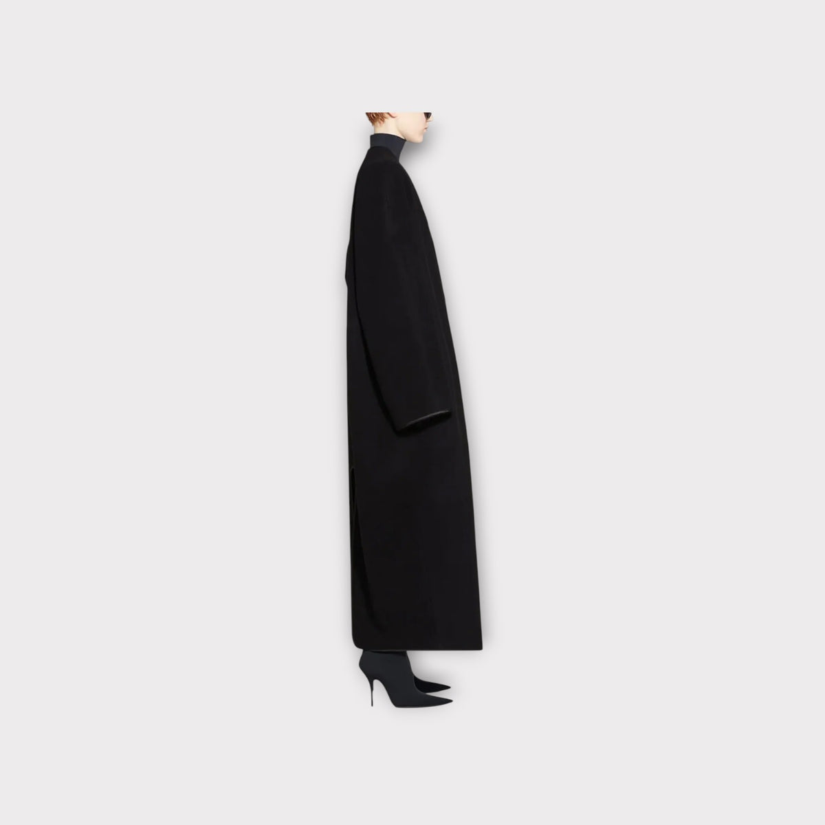 Balenciaga Wool Belted Coat
