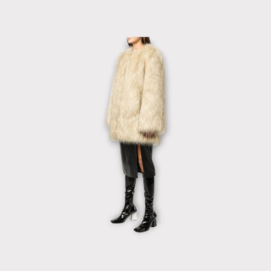 Khaite Remy Faux Fur Coat