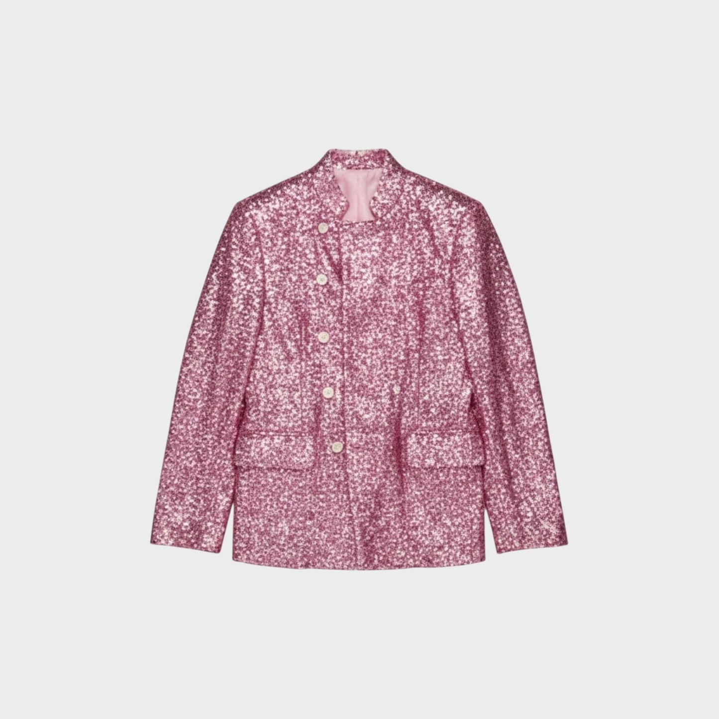 Comme des Garcons Tulle Sequin Blazer