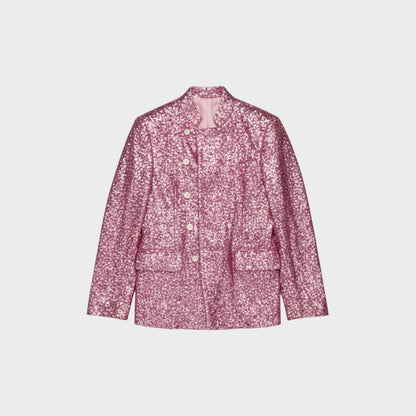 Comme des Garcons Tulle Sequin Blazer